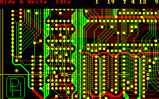 F. Mravenec 1.32 v grafice CGA (s rozlienm 320 x 200 bod)